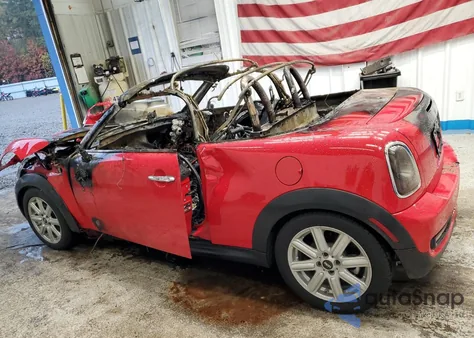 2015 Mini Cooper Roadster S z USA, uszkodzony, nr VIN WMWSY3C50FT566903